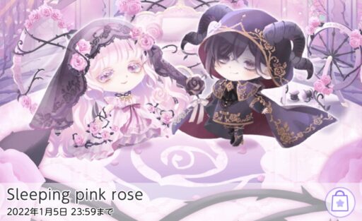 【福袋】Sleeping pink rose